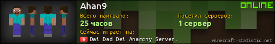 Юзербар 560x90 для Ahan9