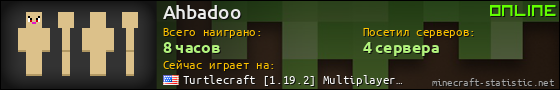 Юзербар 560x90 для Ahbadoo