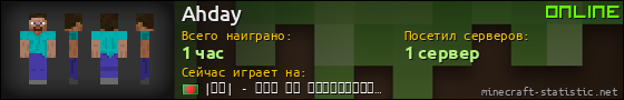 Юзербар 560x90 для Ahday