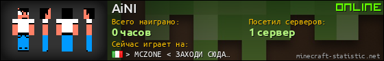 Юзербар 560x90 для AiNI