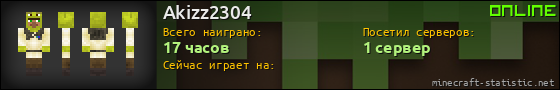 Юзербар 560x90 для Akizz2304