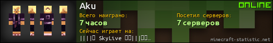 Юзербар 560x90 для Aku