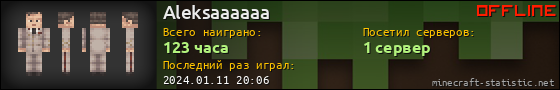 Юзербар 560x90 для Aleksaaaaaa