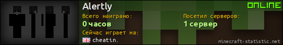 Юзербар 560x90 для Alertly