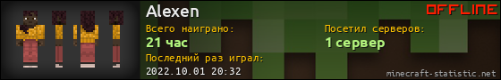 Юзербар 560x90 для Alexen