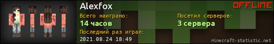 Юзербар 560x90 для Alexfox