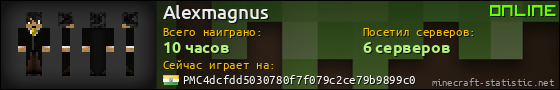 Юзербар 560x90 для Alexmagnus
