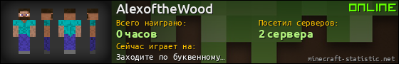 Юзербар 560x90 для AlexoftheWood