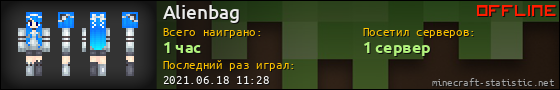 Юзербар 560x90 для Alienbag