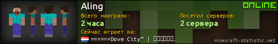Юзербар 560x90 для Aling