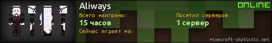 Юзербар 560x90 для Aliways