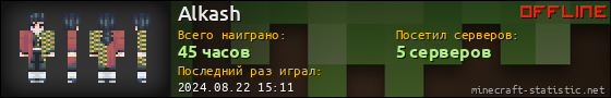 Юзербар 560x90 для Alkash