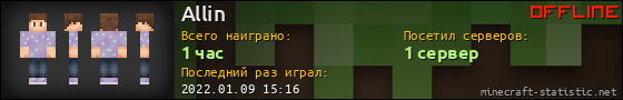 Юзербар 560x90 для Allin