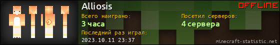 Юзербар 560x90 для Alliosis