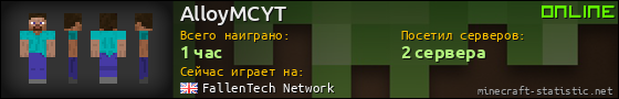 Юзербар 560x90 для AlloyMCYT