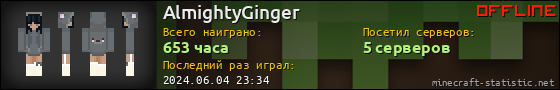 Юзербар 560x90 для AlmightyGinger