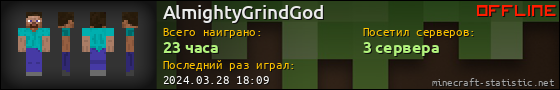 Юзербар 560x90 для AlmightyGrindGod