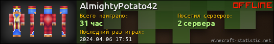 Юзербар 560x90 для AlmightyPotato42