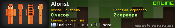 Юзербар 560x90 для Alorist