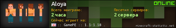 Юзербар 560x90 для Aloya