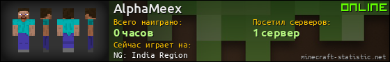 Юзербар 560x90 для AlphaMeex
