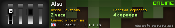 Юзербар 560x90 для Alsu