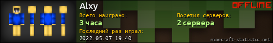 Юзербар 560x90 для Alxy