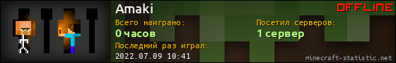 Юзербар 560x90 для Amaki