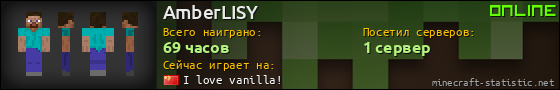 Юзербар 560x90 для AmberLISY