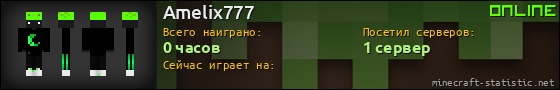 Юзербар 560x90 для Amelix777