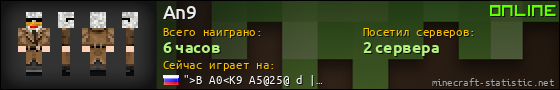 Юзербар 560x90 для An9