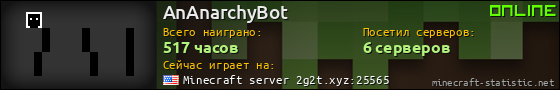 Юзербар 560x90 для AnAnarchyBot