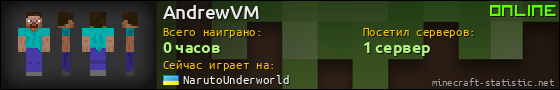 Юзербар 560x90 для AndrewVM