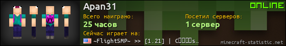 Юзербар 560x90 для Apan31