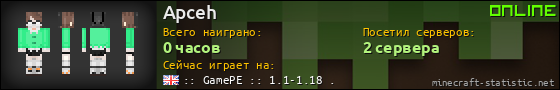 Юзербар 560x90 для Apceh