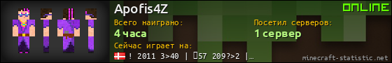 Юзербар 560x90 для Apofis4Z