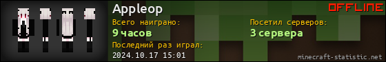 Юзербар 560x90 для Appleop