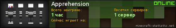 Юзербар 560x90 для Apprehension