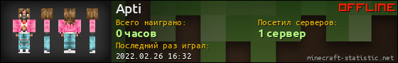 Юзербар 560x90 для Apti