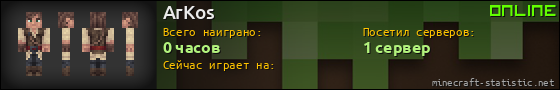 Юзербар 560x90 для ArKos