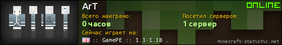 Юзербар 560x90 для ArT