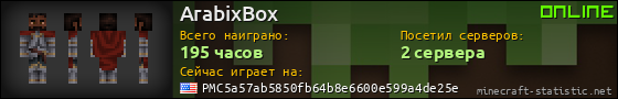 Юзербар 560x90 для ArabixBox