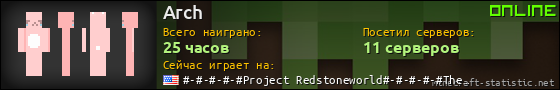 Юзербар 560x90 для Arch