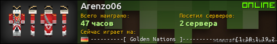 Юзербар 560x90 для Arenzo06