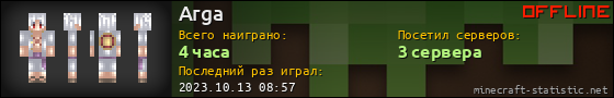 Юзербар 560x90 для Arga
