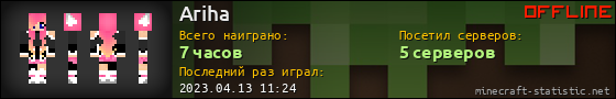 Юзербар 560x90 для Ariha