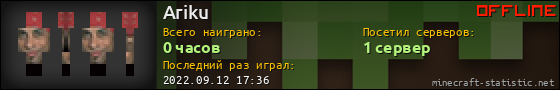 Юзербар 560x90 для Ariku