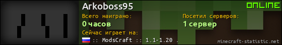 Юзербар 560x90 для Arkoboss95