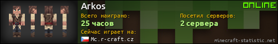 Юзербар 560x90 для Arkos