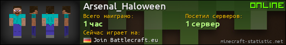 Юзербар 560x90 для Arsenal_Haloween